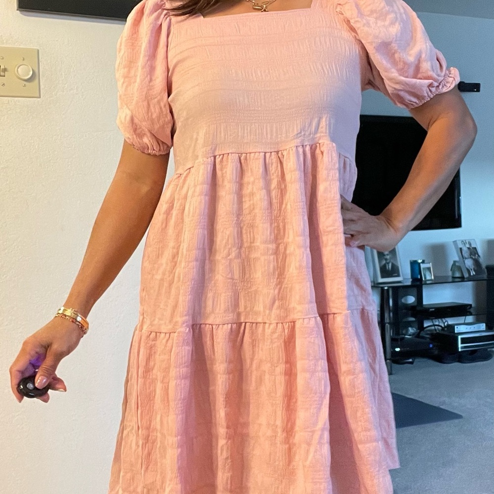 Summer dress very soft fabric, lightweight.